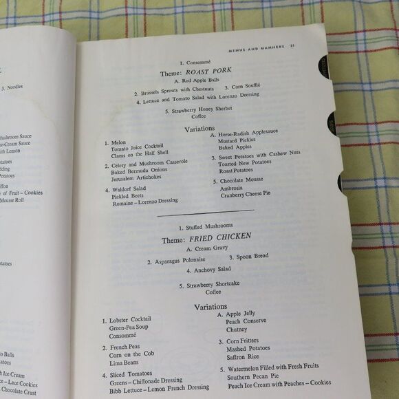 Ladies Home Journal Cookbook 1963 General Vtg Hardback Cook Book Carol Truax - Picture 6 of 10